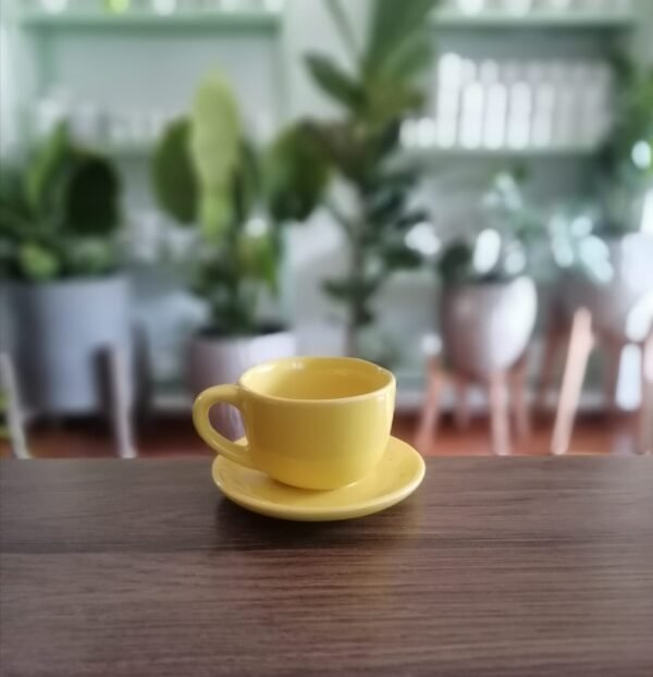 Taza de Té Amarillo Vivo - Imagen 1