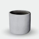 MACETA DE BARRO GRIS